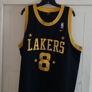 Kobe Bryant Los Angeles Lakers Black Nike Jersey
